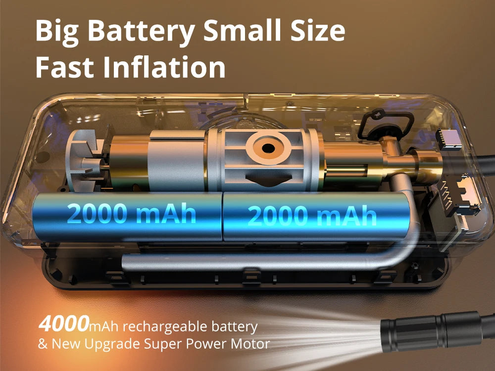 Portable Electric Tire Inflator