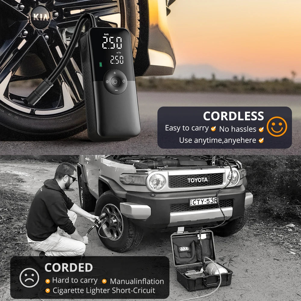 Portable Electric Tire Inflator