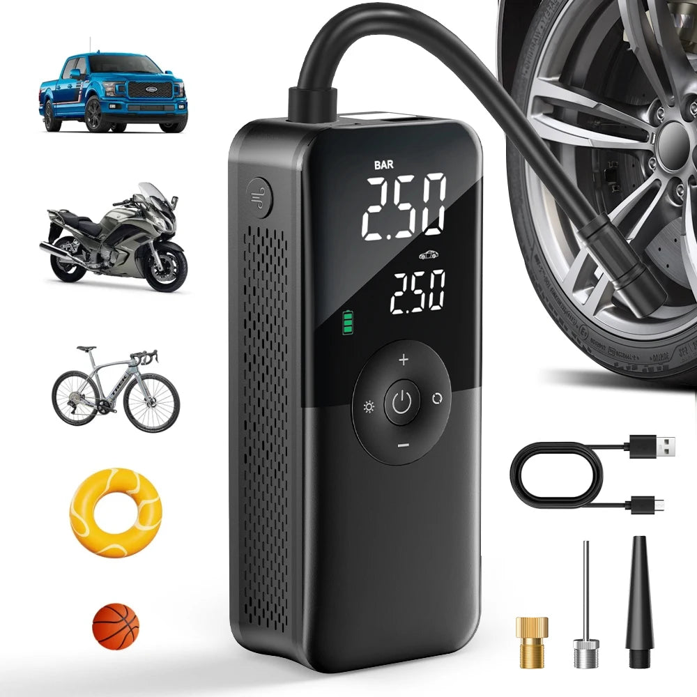 Portable Electric Tire Inflator