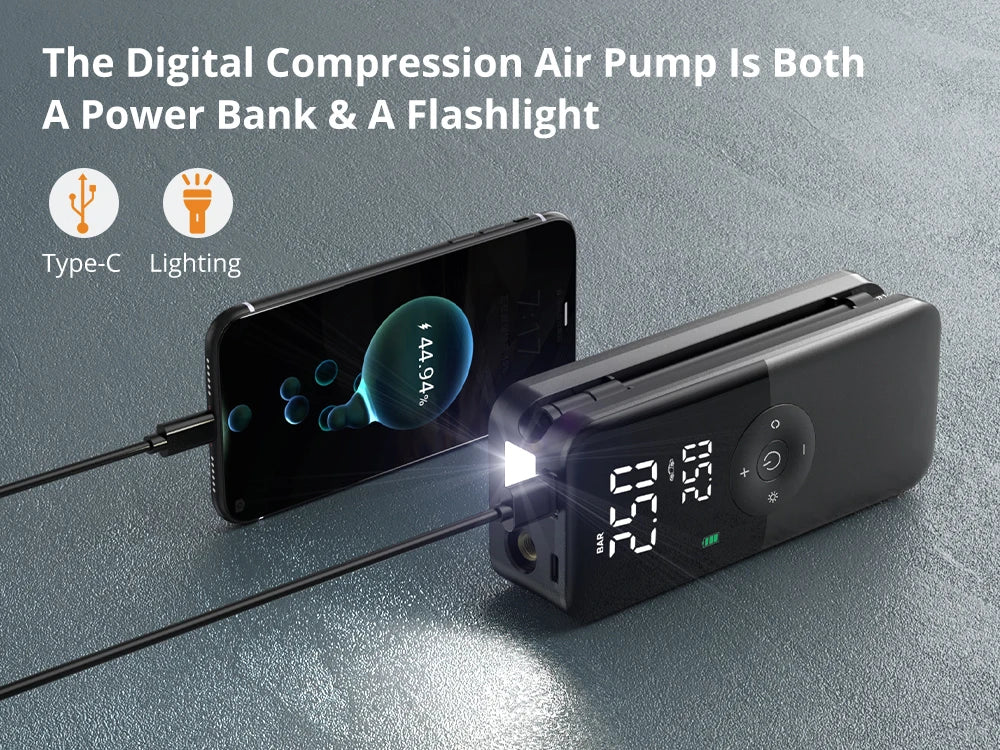 Portable Electric Tire Inflator